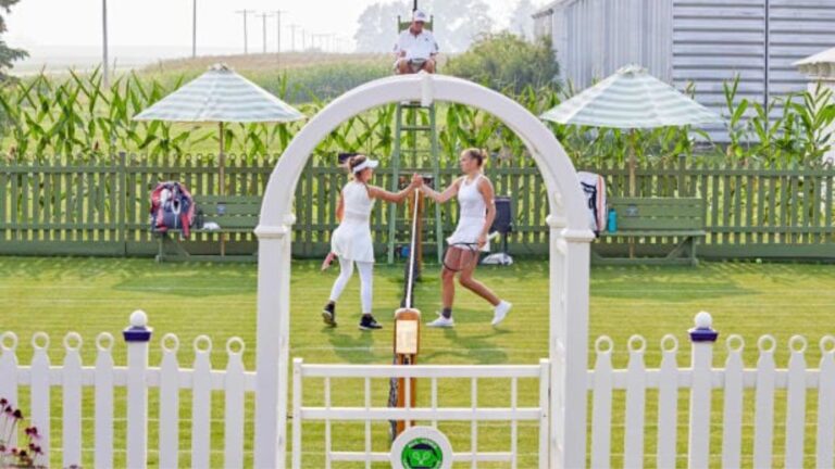 Grass Lawn Park Tennis Courts