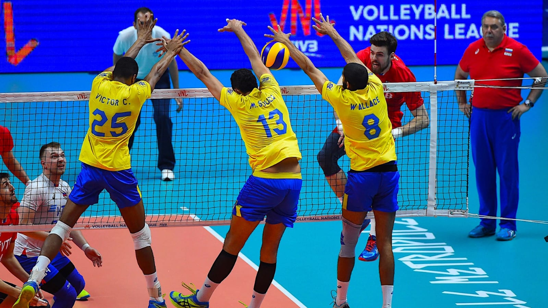 The Number of Volleyball Team Members.